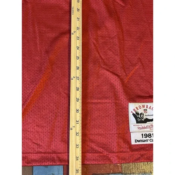 Men's 3XL NWOT San Francisco 49ers‎ Dwight Clark #87 1981 Legacy Player Jersey - Picture 8 of 8